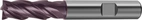 Pinnfräs D6527 HM TiAIN 16mm Z4 HB