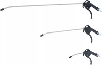 Tryckluft-blåspistol-sats | 110 / 300 / 500 mm | 3 delar