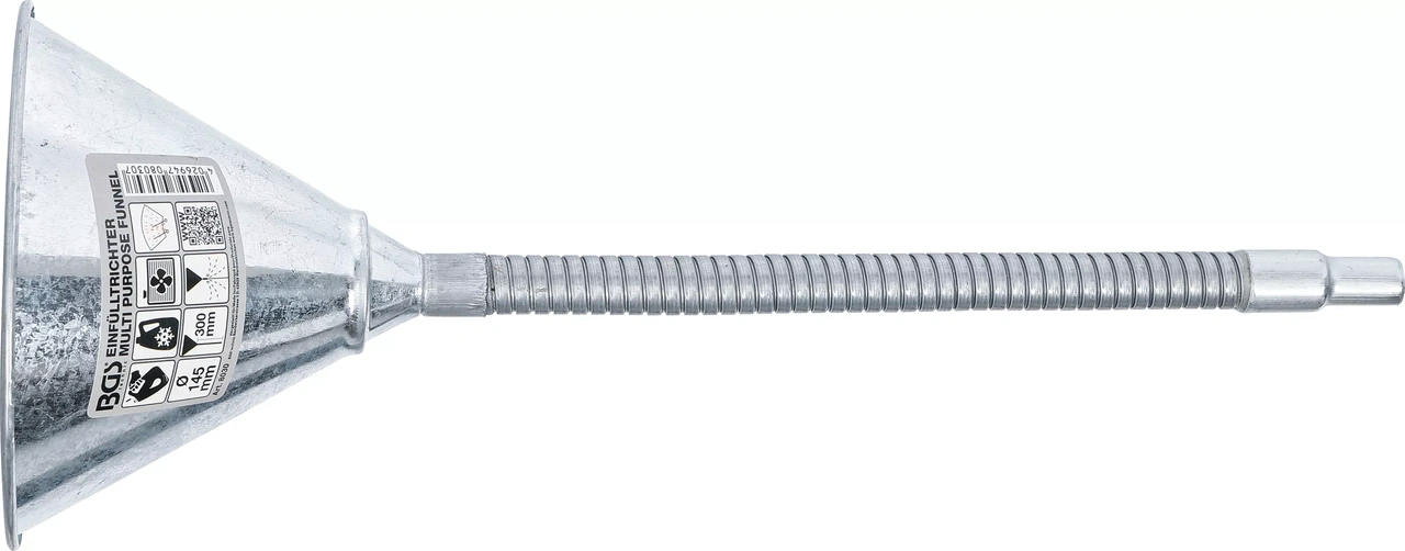 Påfyllningstratt | Metallutförande | Ø 145 mm