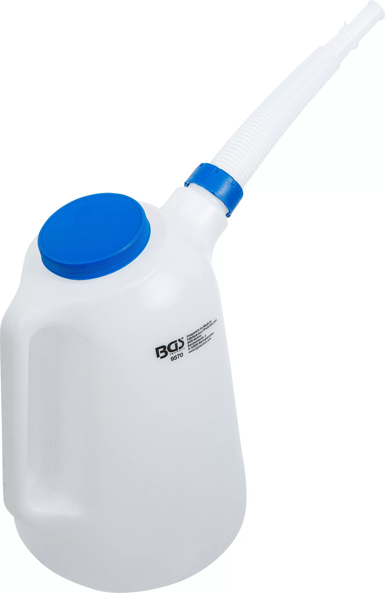 Påfyllningskanna med flexibel pip och lock | 8 l