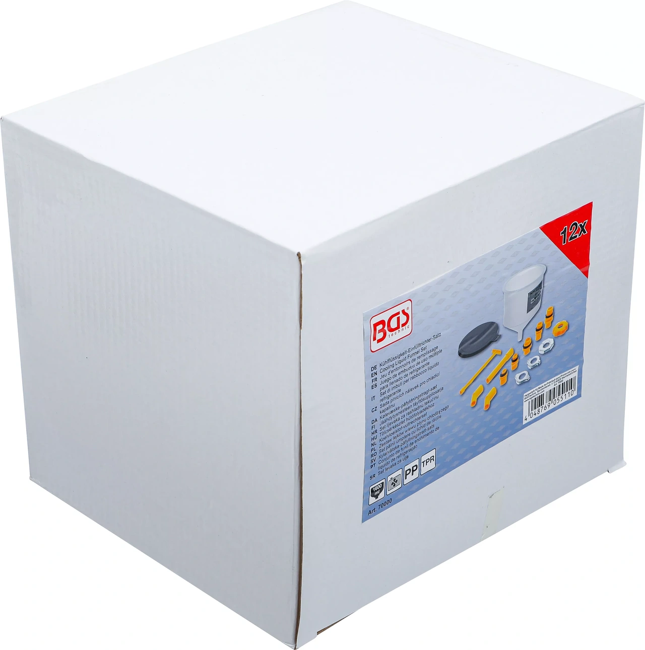 Kylarvätska-påfyllningstratt-sats | 12 delar