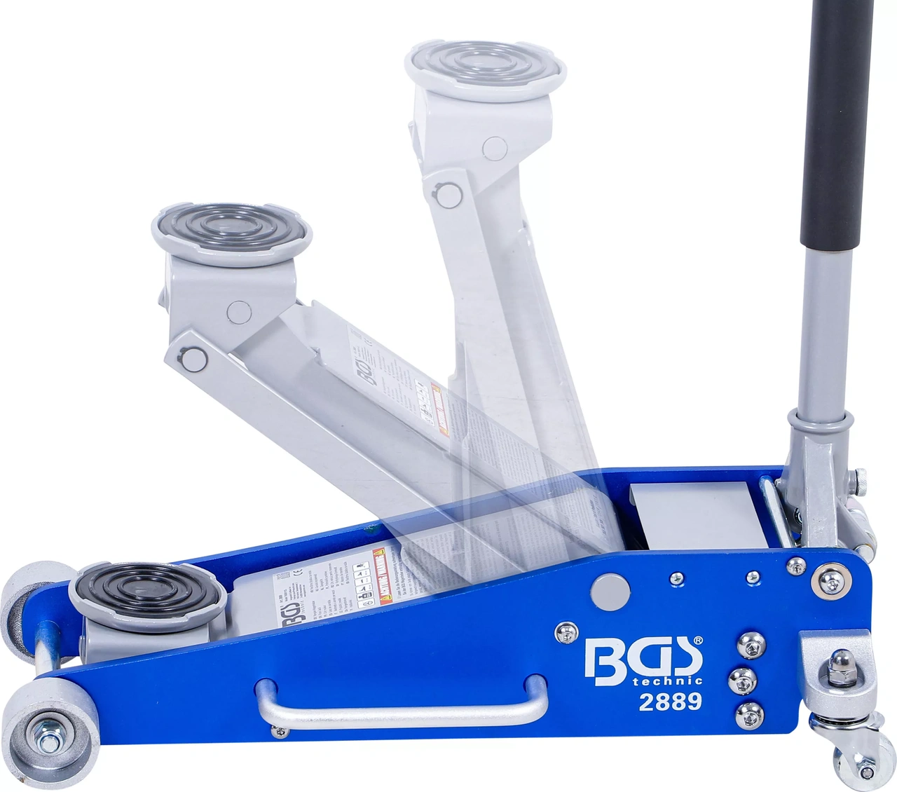 Förflyttnings-Domkraft | Hydraulisk | Aluminium-Stål-Konstruktion | 2,5 t