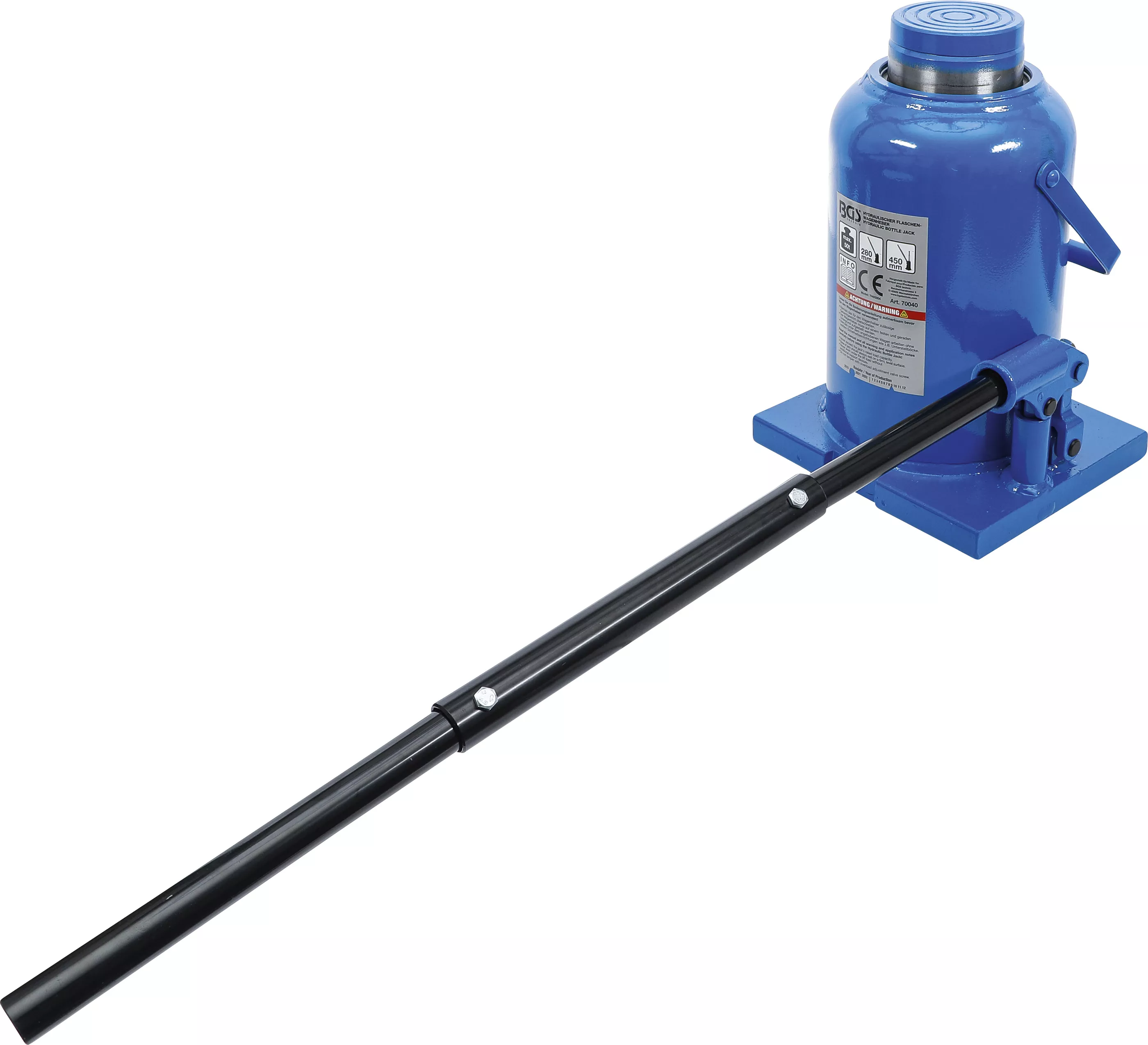 Hydraulisk flaskdomkraft | 50 t