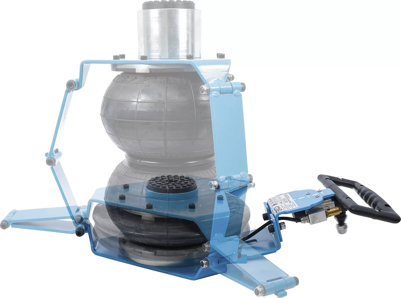 Pneumatisk ballongjack | max. 445 mm | 2000 kg