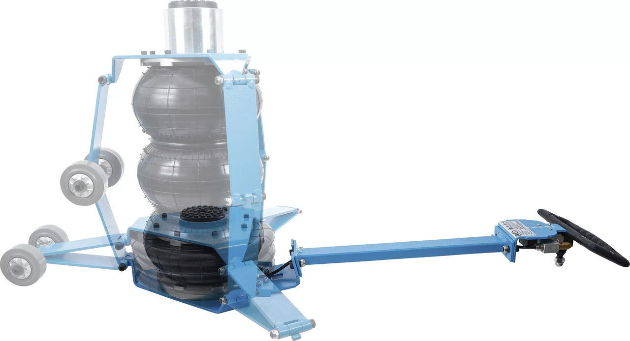 Pneumatisk ballongjack | mobil | max 505 mm | 2000 kg