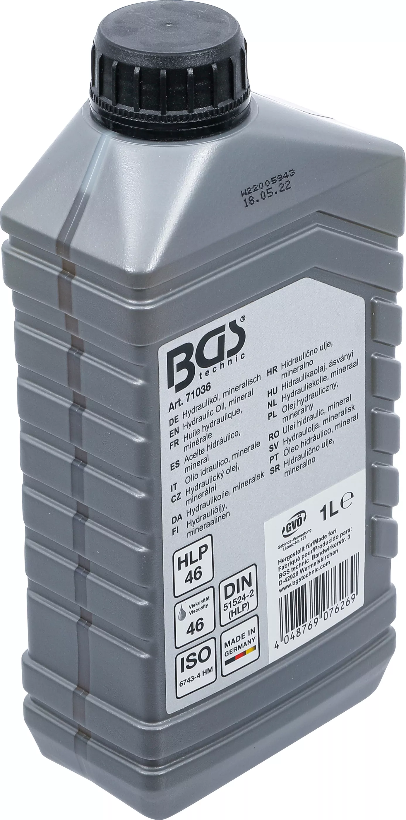 Hydraulolja | mineralisk | 1 l