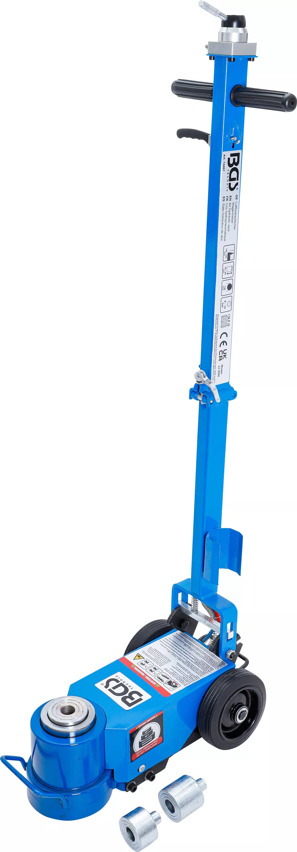 Domkraft | Lufthydraulisk | Körbar | 25 / 50 t