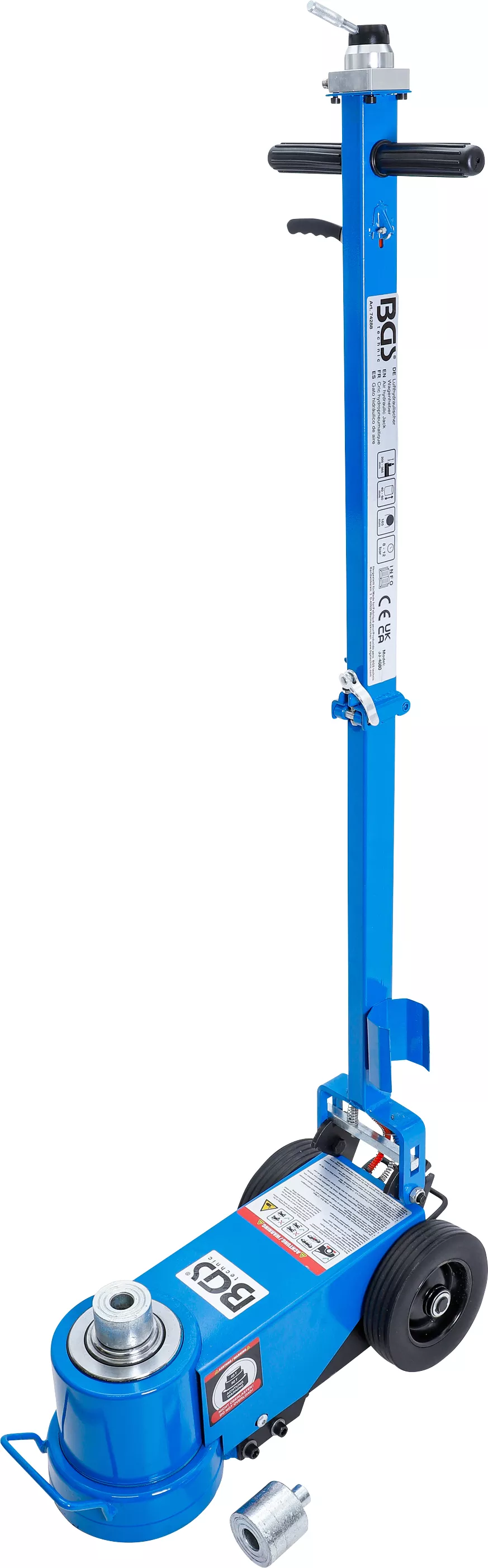 Domkraft | Lufthydraulisk | Körbar | 40 / 80 t