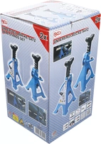 Pallbockar | Bärförmåga 2000 kg / Par | Lyft 268 - 418 mm | 1 Par