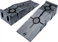 Uppkörningsramp-sats | Plast | extra hög | 2 delar