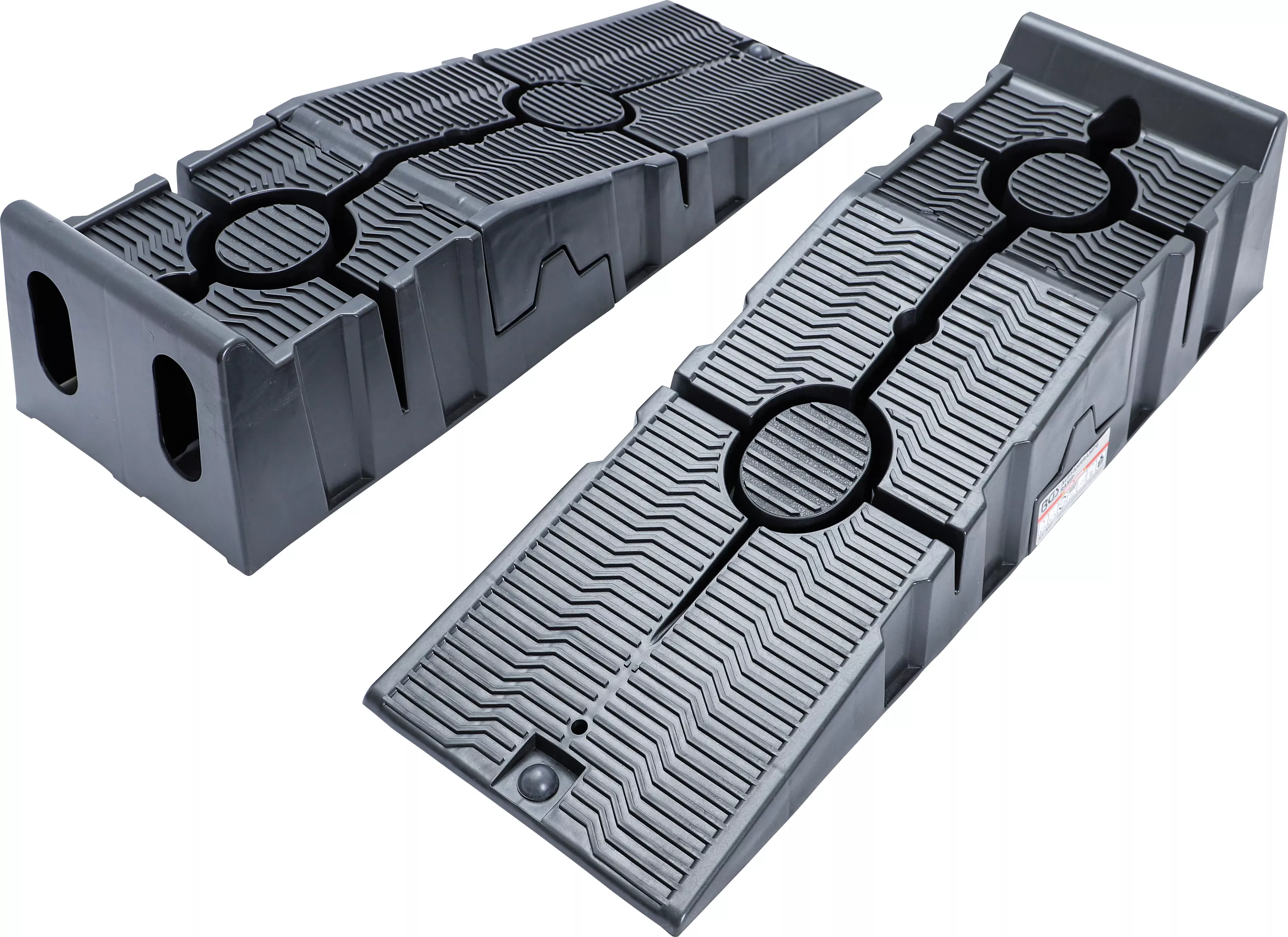 Uppkörningsramp-sats | Plast | extra hög | 2 delar