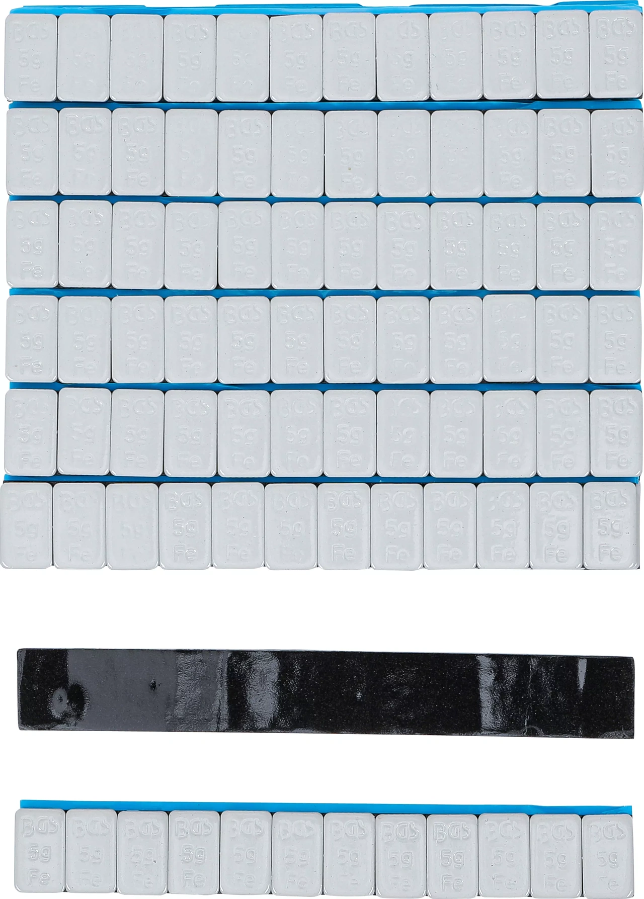Limmade Balanseringsvikter | 12 x 5 g | 50 delar