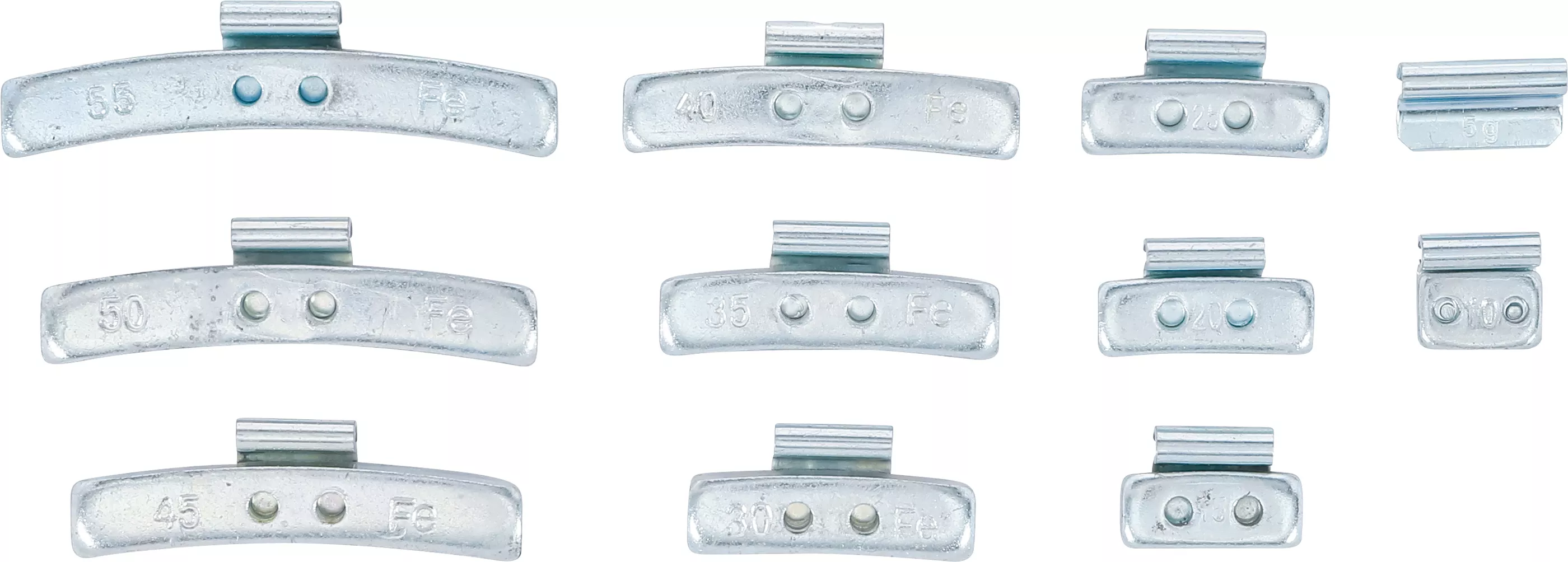 Balanseringsvikt-sortiment | 36 delar