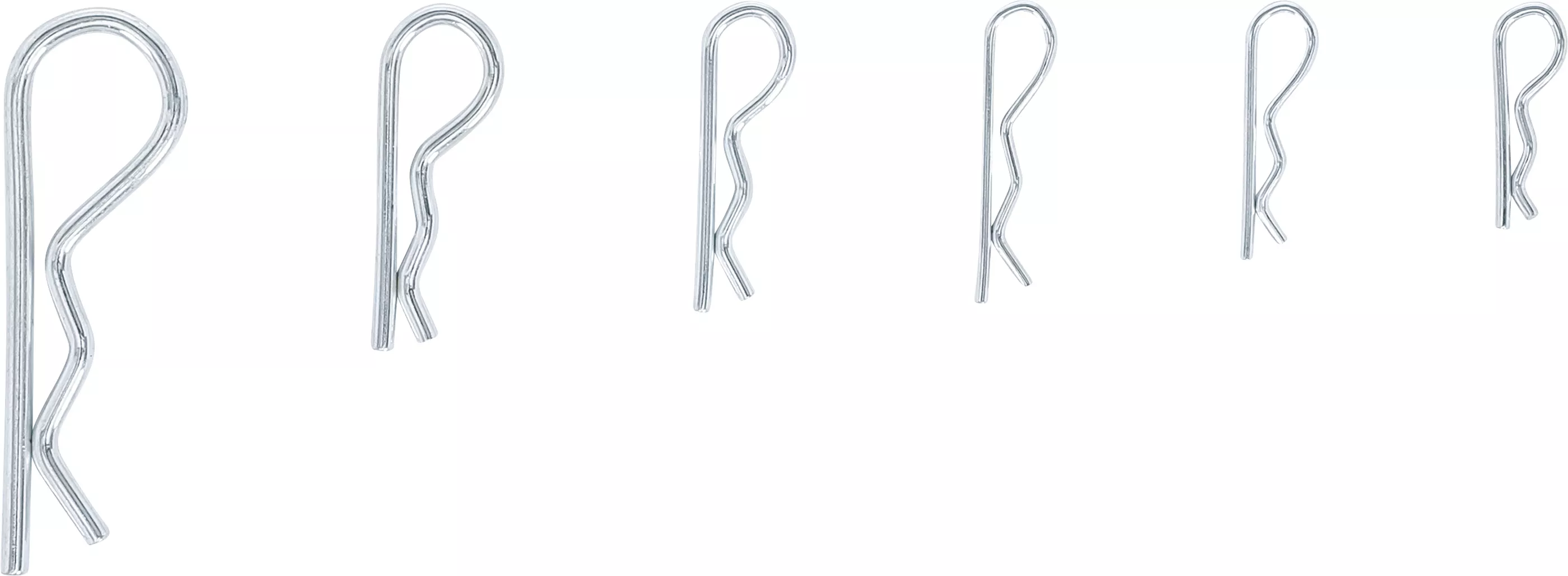 Fjädersprint-Sortiment | Ø 2,4 - 4,0 mm | 150 delar