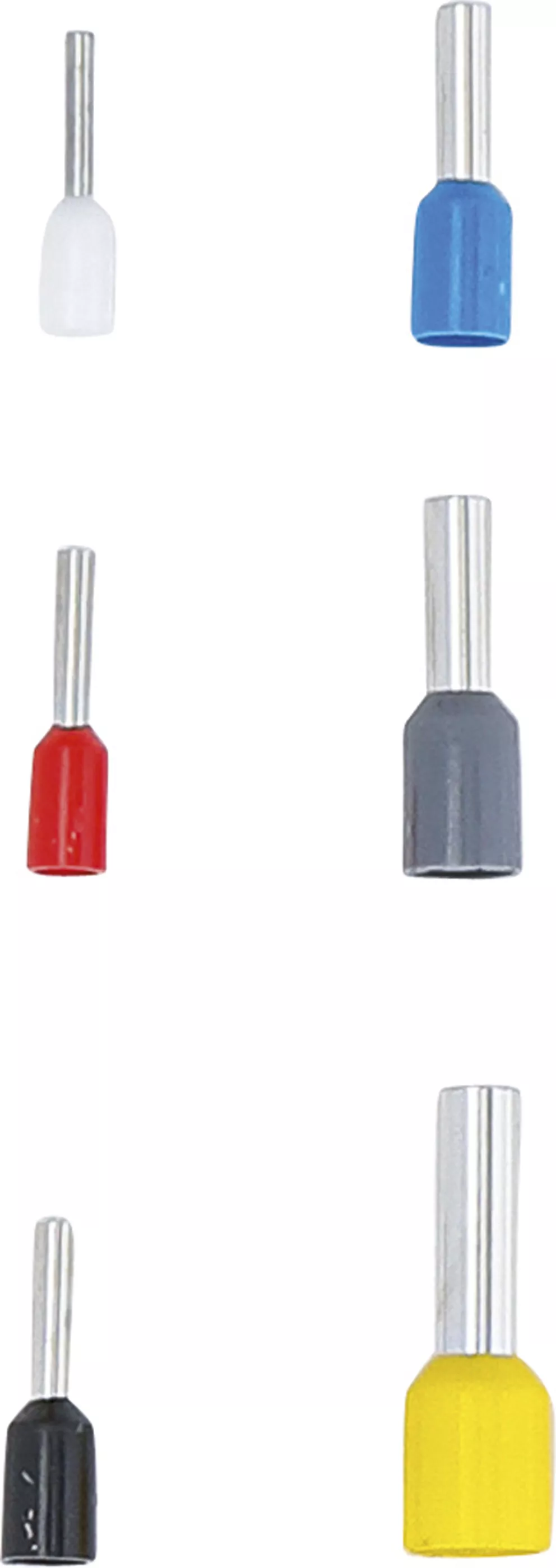 Ändhylsor-sortiment | isolerade | 93 delar