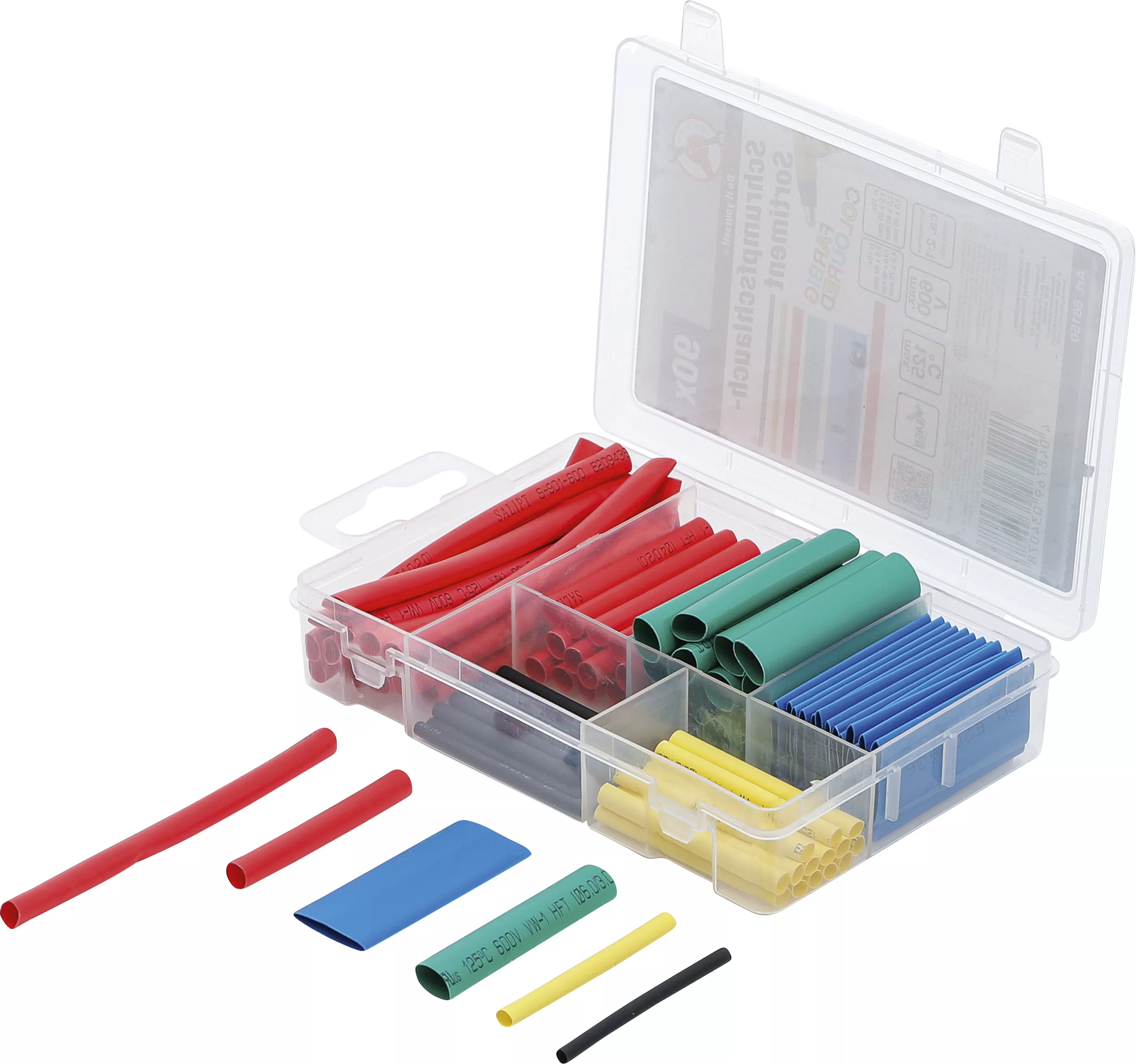 Krympslang-sortiment | kulört | 90 delar