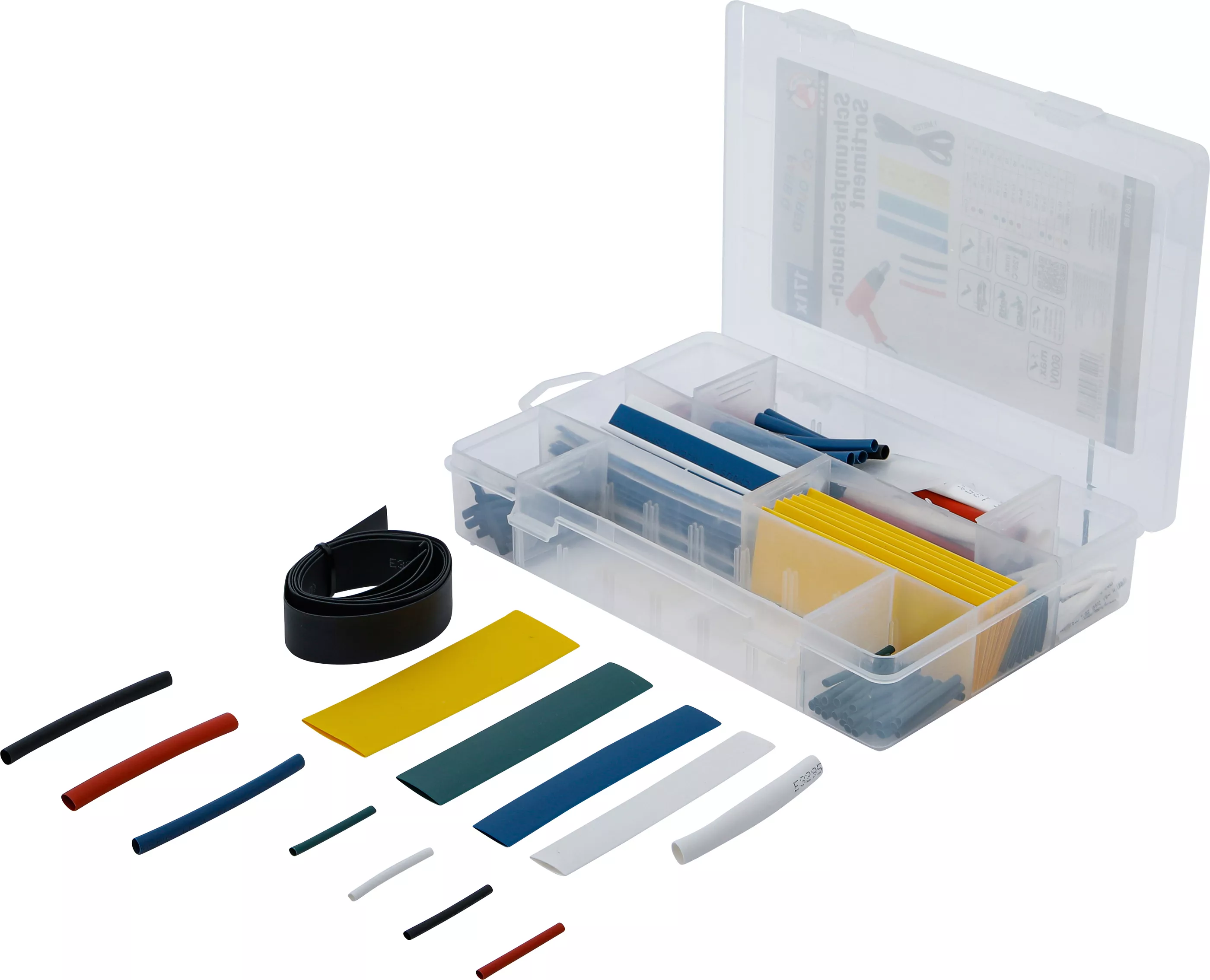 Krympslang-sortiment | Kulörta | 171 delar