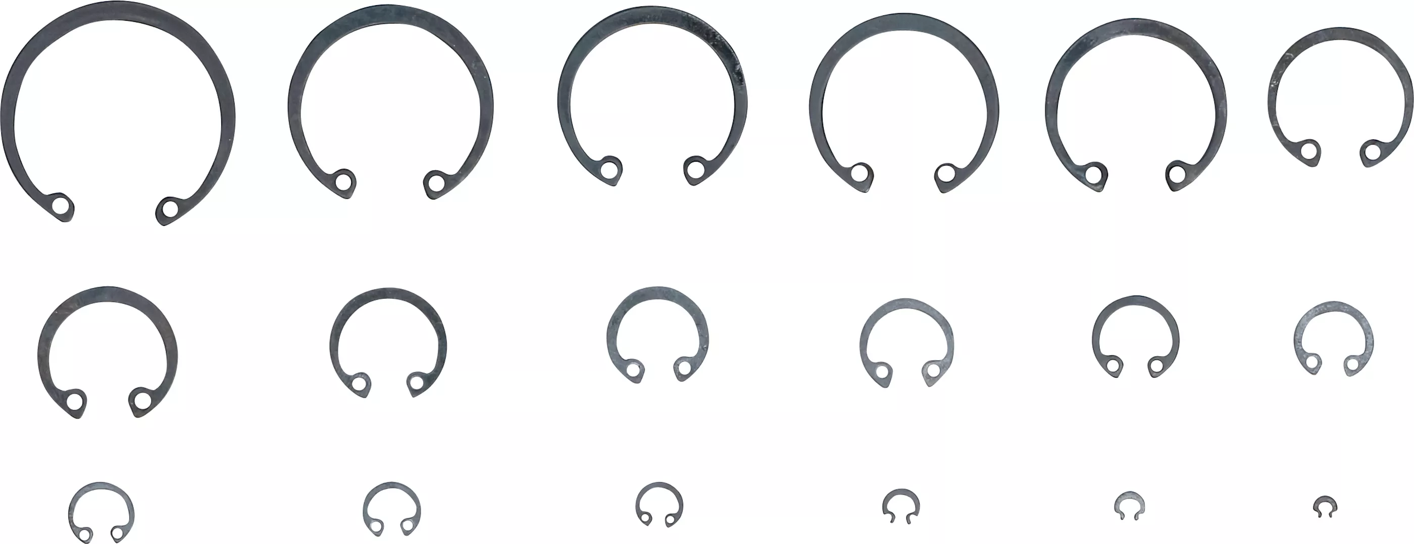 Inre-Låsring-Sortiment (spårring) | Ø 3 - 32 mm | 300 delar