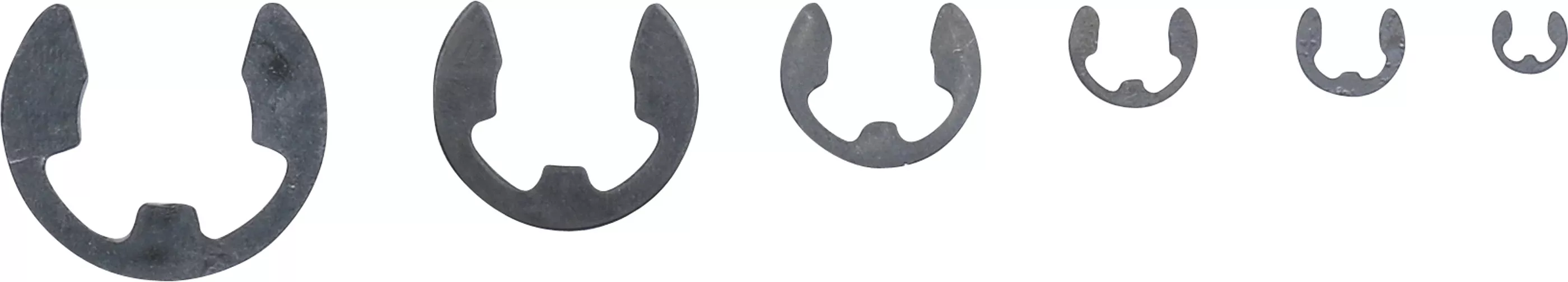 E-Låsring-sortiment | 3 - 15 mm | 94 delar