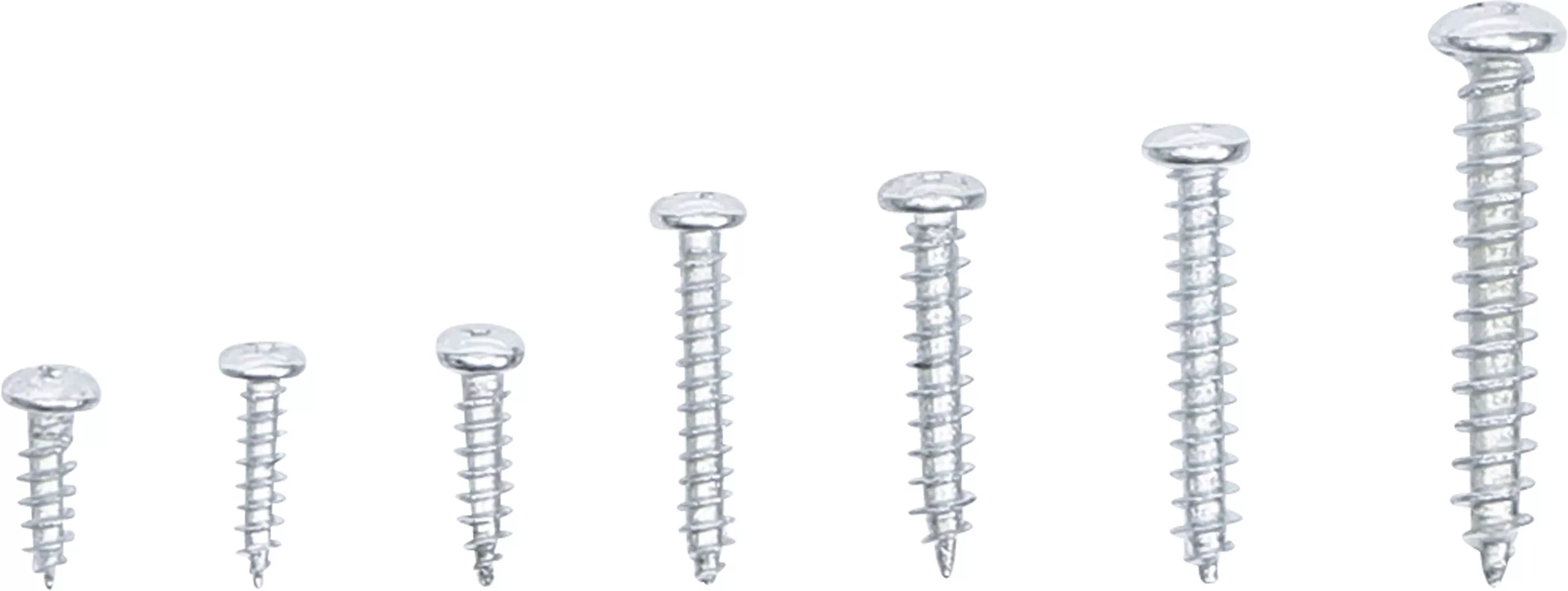 Plåtskruv-sortiment | 175 Delar