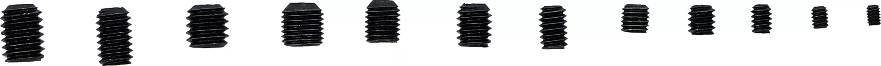 Stoppskruv-sortiment | Tumstorlekar | 160 delar