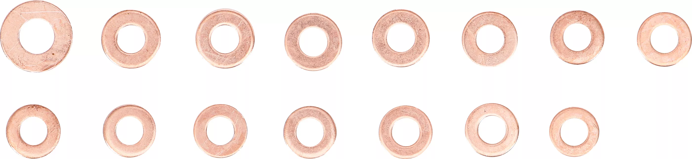 Insprutningsmunstycken-Kopparring-Sortiment | 150 delar