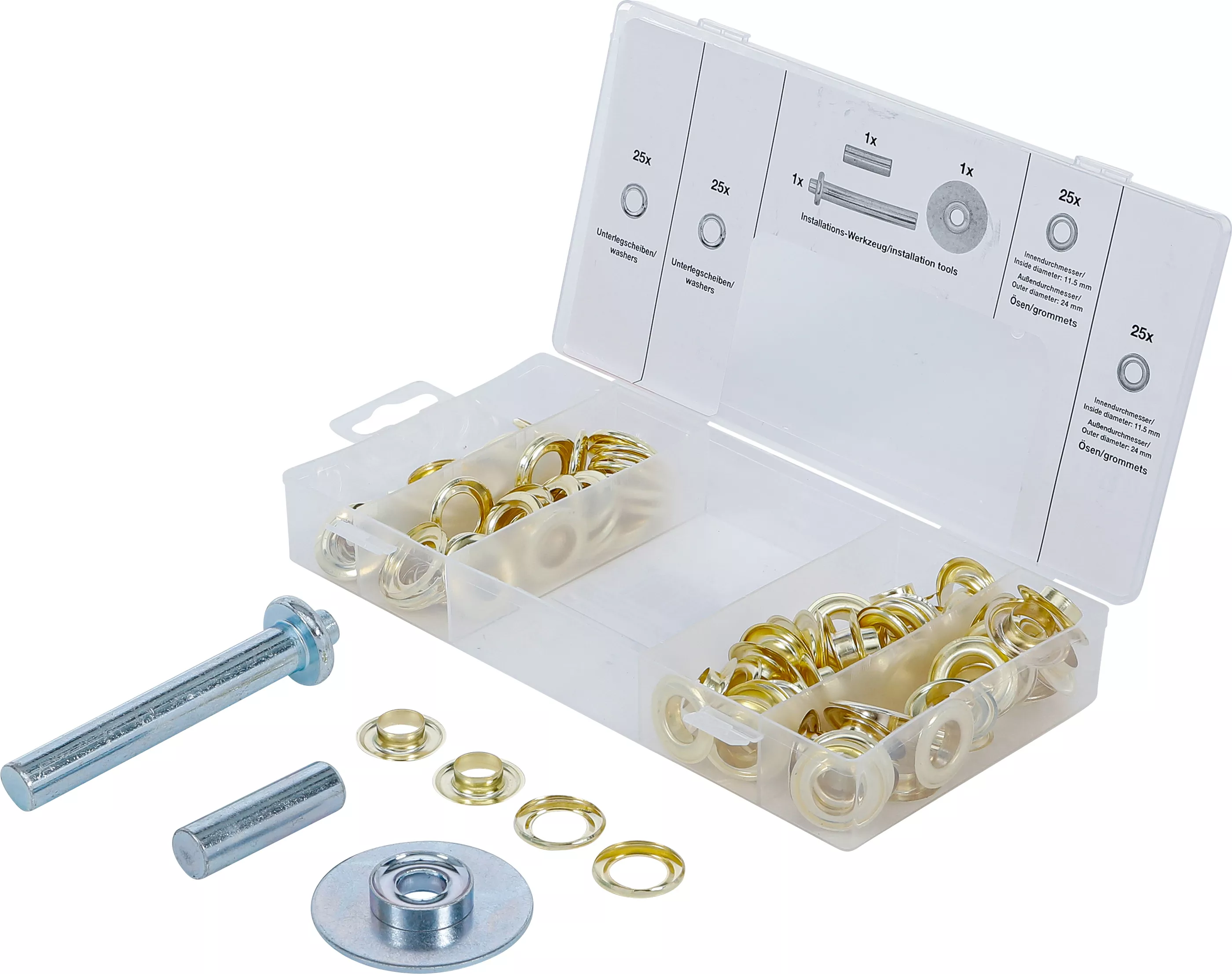 Öljettinstallationssortiment | 103 delar