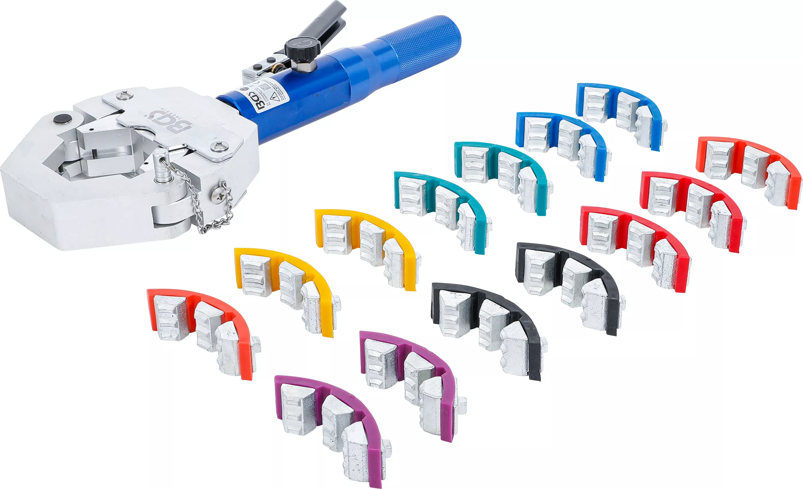 Crimptång-sats | Hydraulisk | För presskopplingar på slangledningar