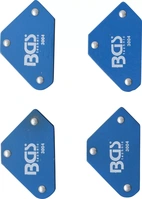 Mini-Magnethållare-sats | 45° - 90° - 135° | 4 delar