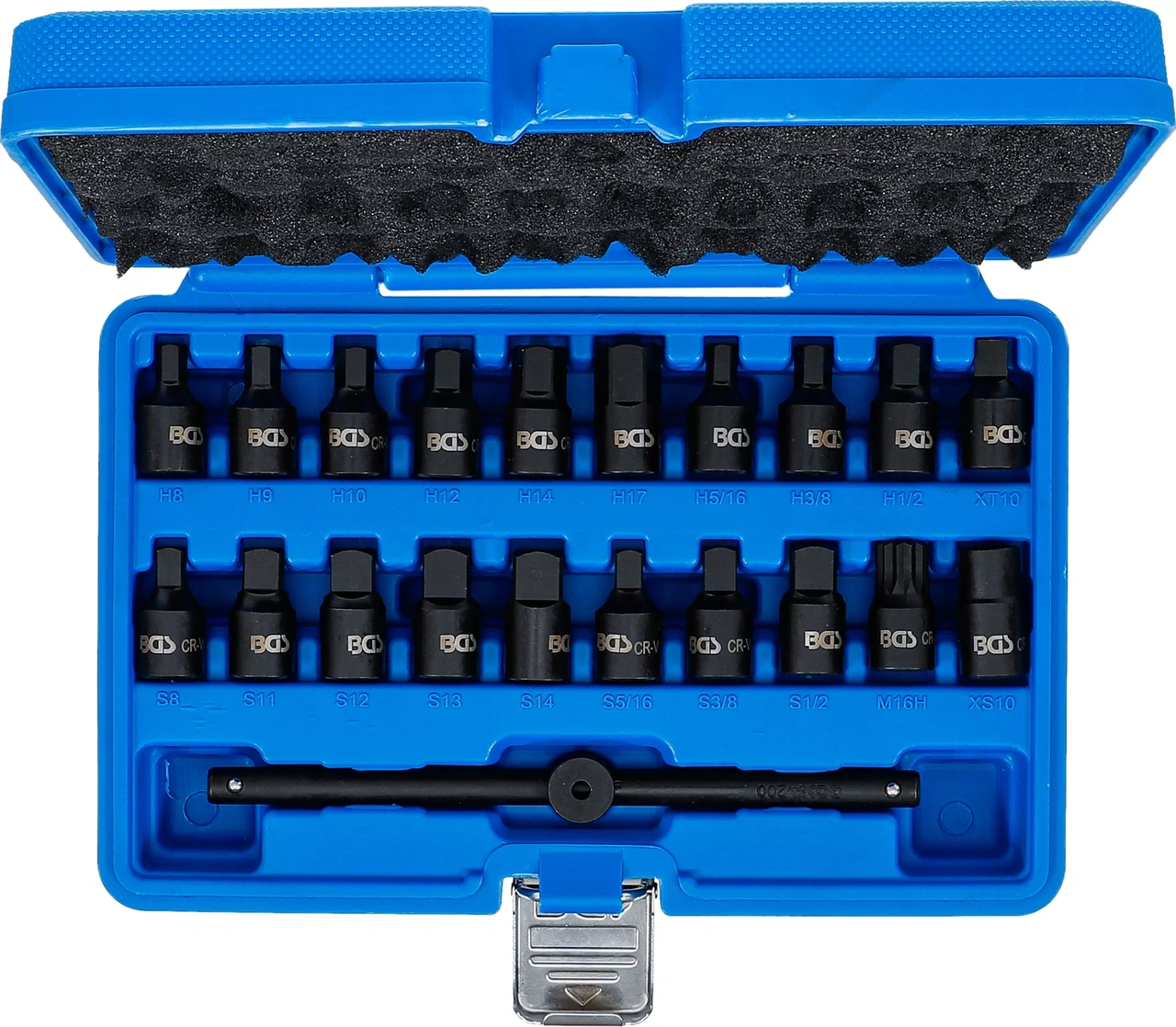 Oljetråg-Special-Insats-sats | 10 mm (3/8") | 21 delar