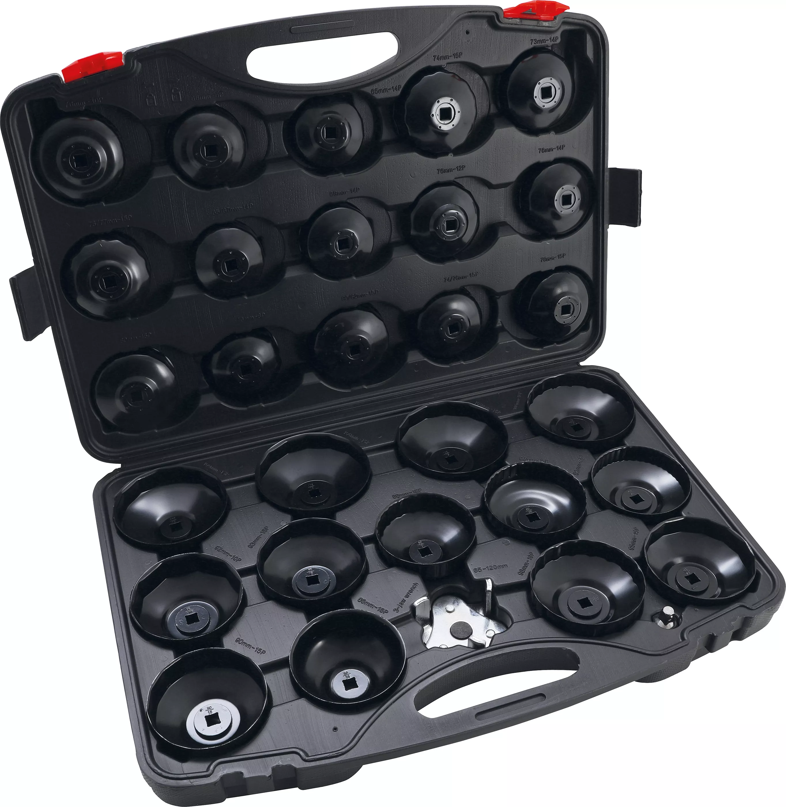 Oljefilternyckel-sats | 30 delar