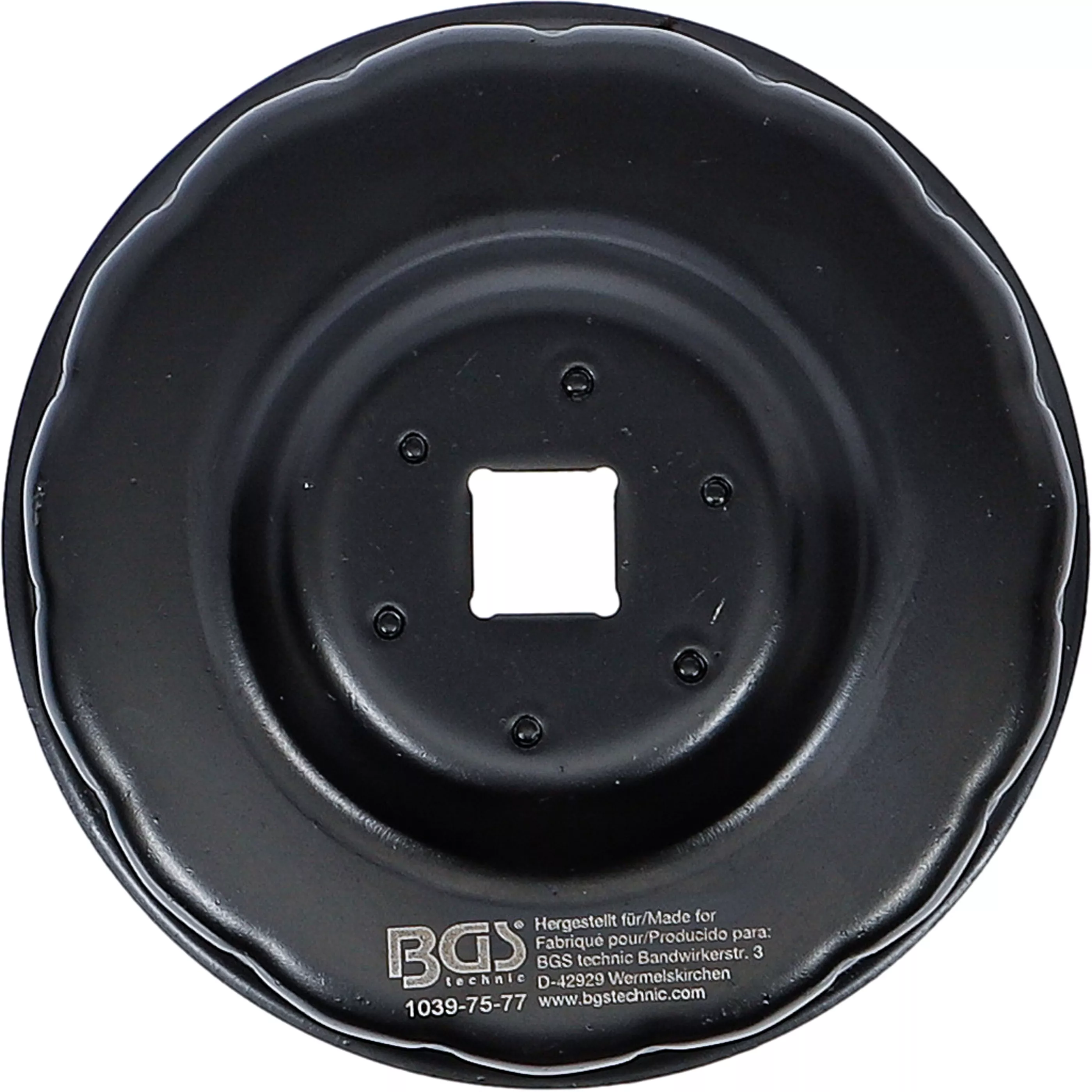 Oljefilternyckel | 15-kant | Ø 75 - 77 mm | för Audi, Ford, Isuzu, Mercedes-Benz, Opel, VW