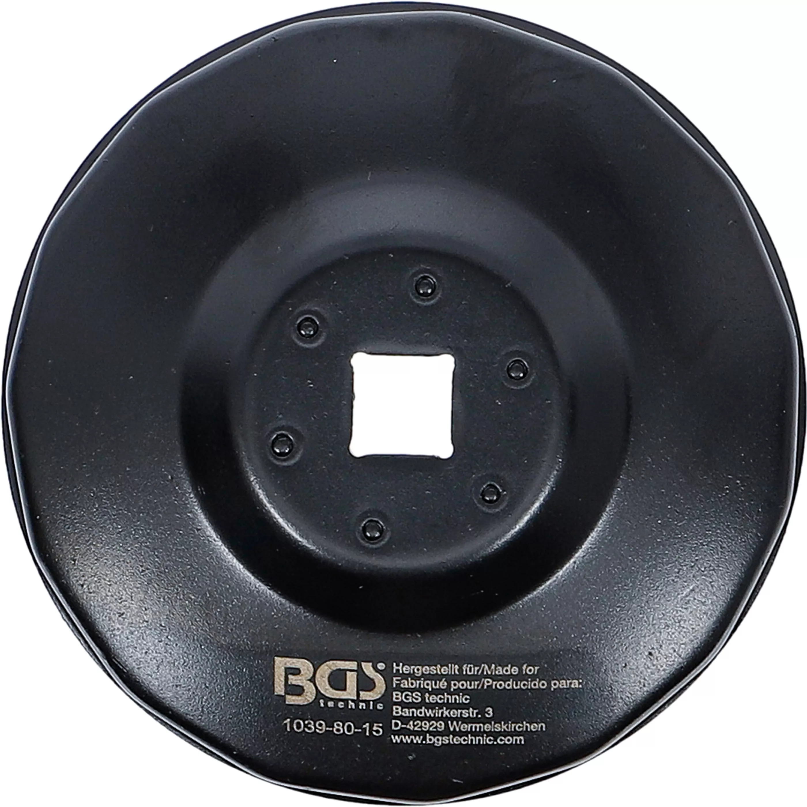 Oljefilternyckel | 15-kant | Ø 80 mm | för Honda, Mazda, Nissan, Opel