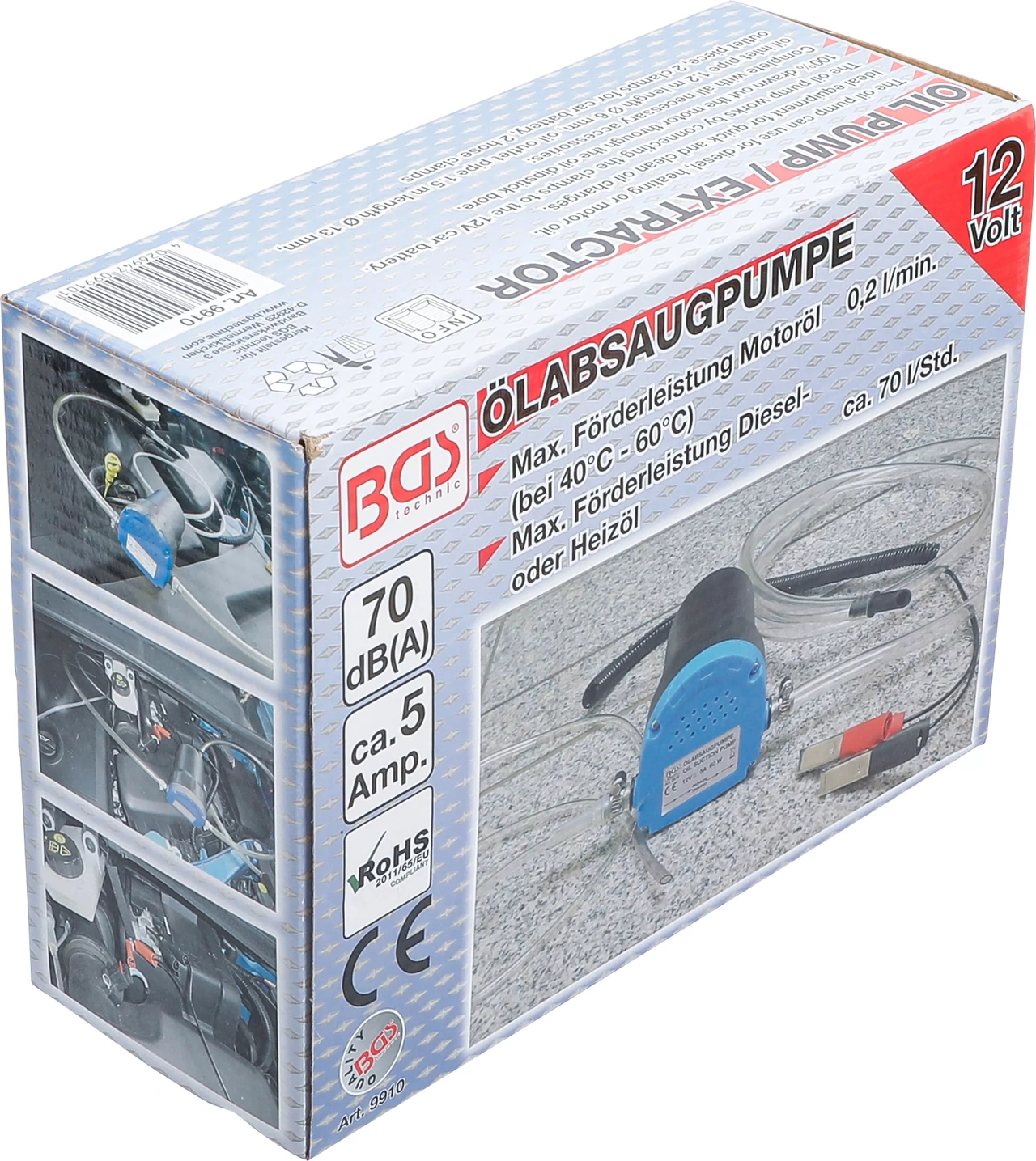 Olje-Sugpump | 12 Volt