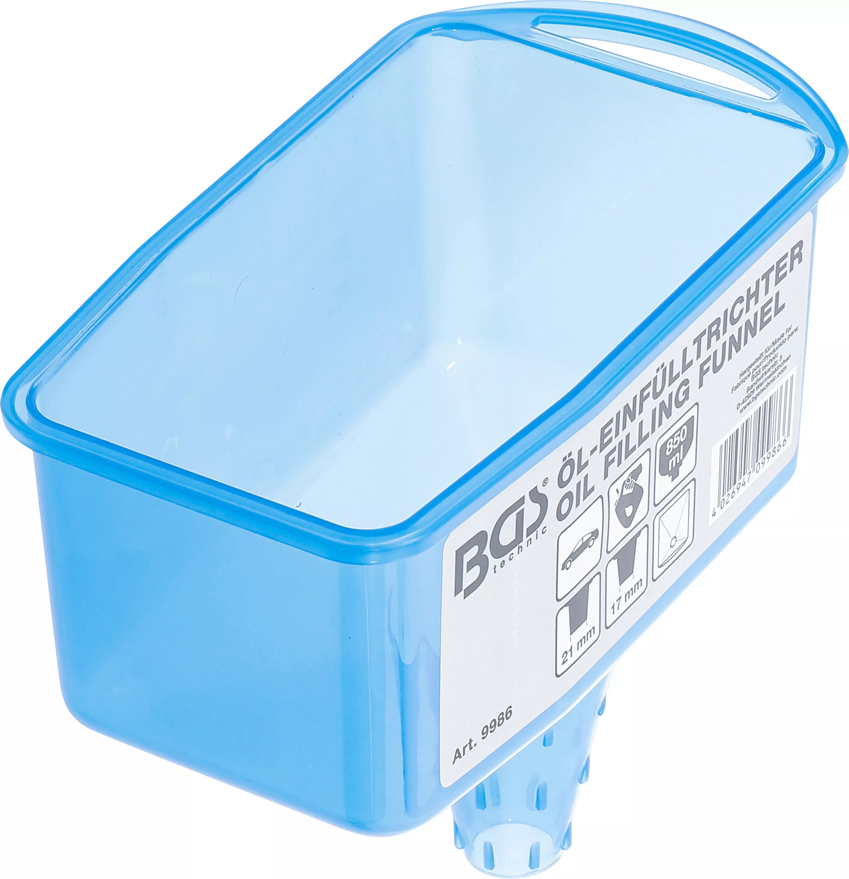 Olje-Påfyllningstratt | 850 ml Reservoar