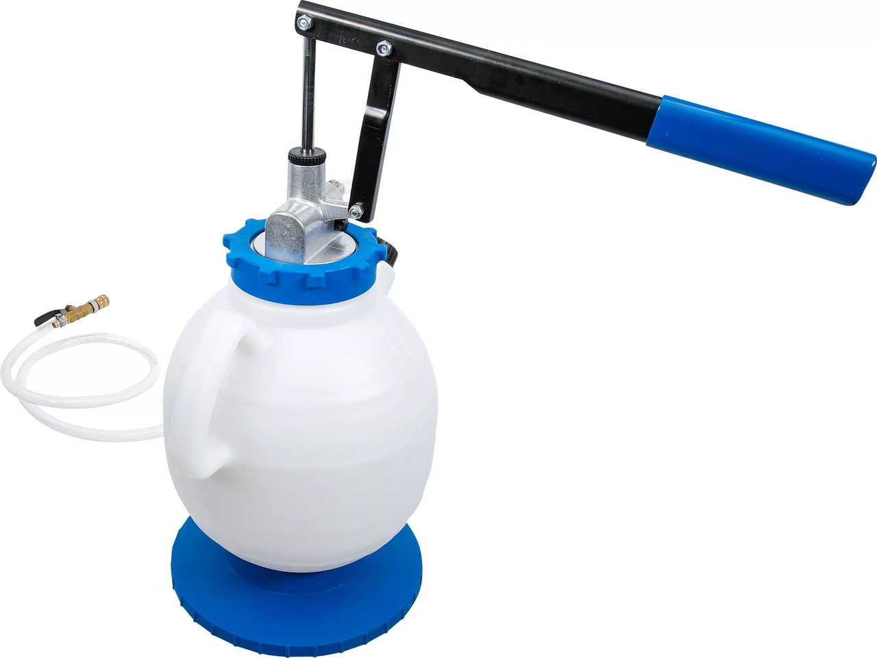 Oljepåfyllare med handpump | med 8 adaptorer | 7 l