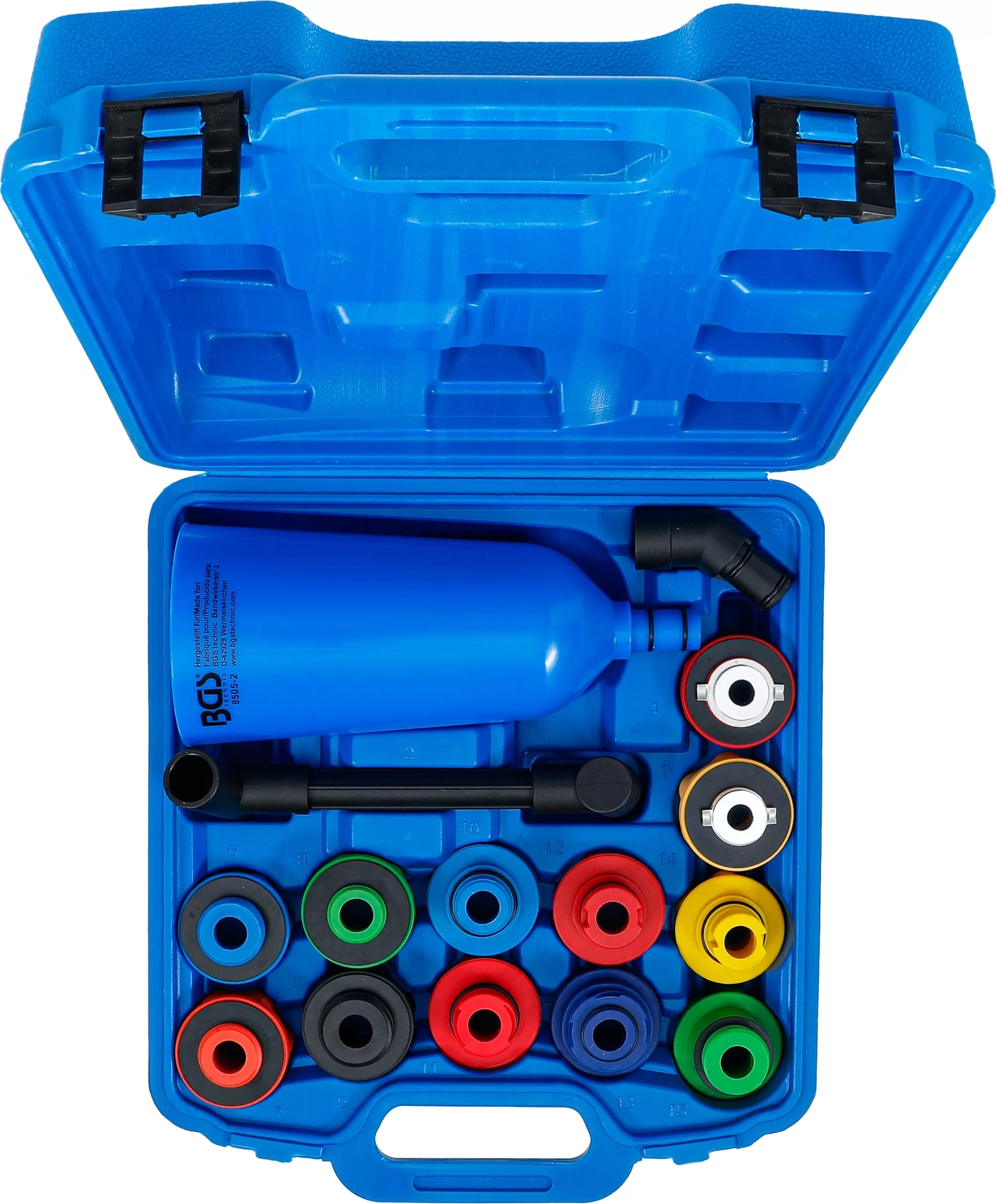 Oljepåfyllningstratt-sats | Plastutförande | 15 delar