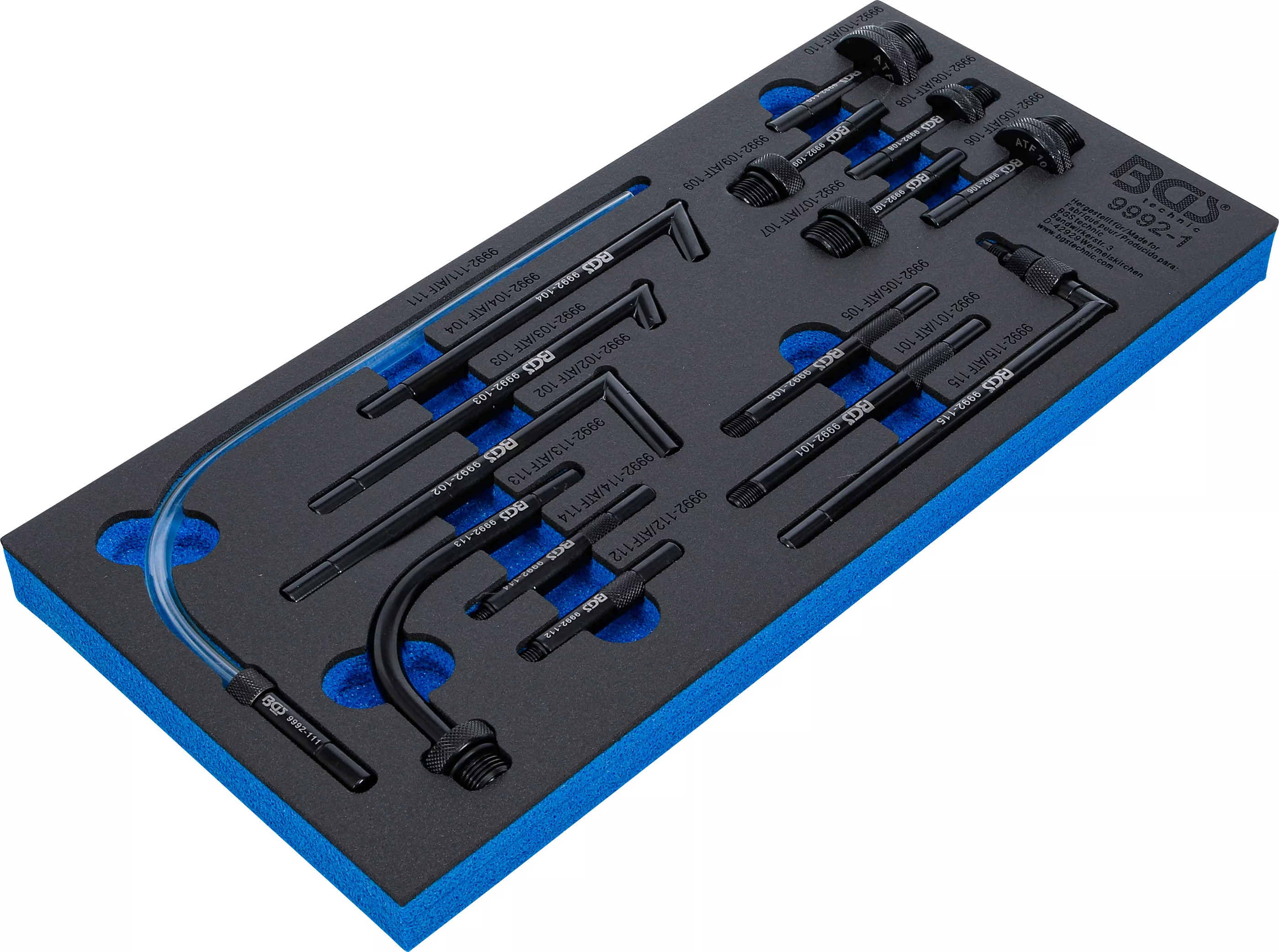 Växellåda-Påfyllningsadapter-sats | 15 delar