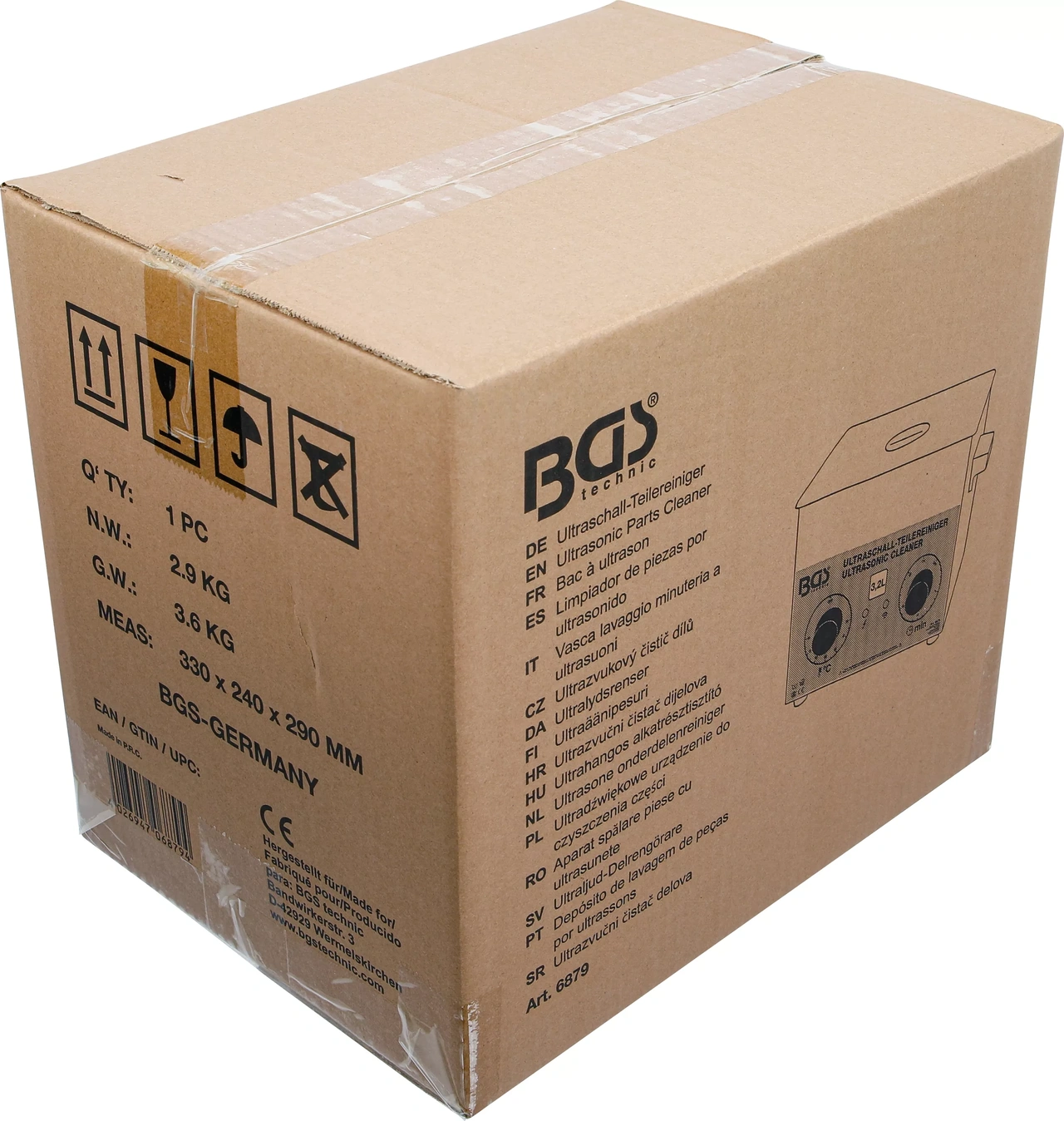 Ultraljud-Delrengörare | 3,2 l