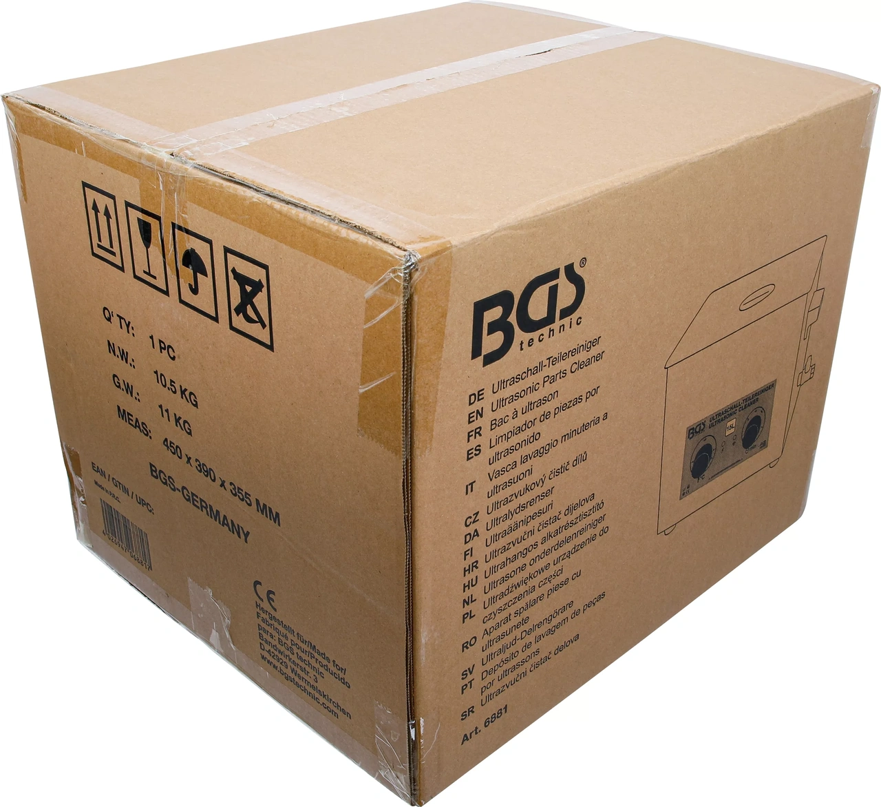 Ultraljud-Delrengörare | 15 l