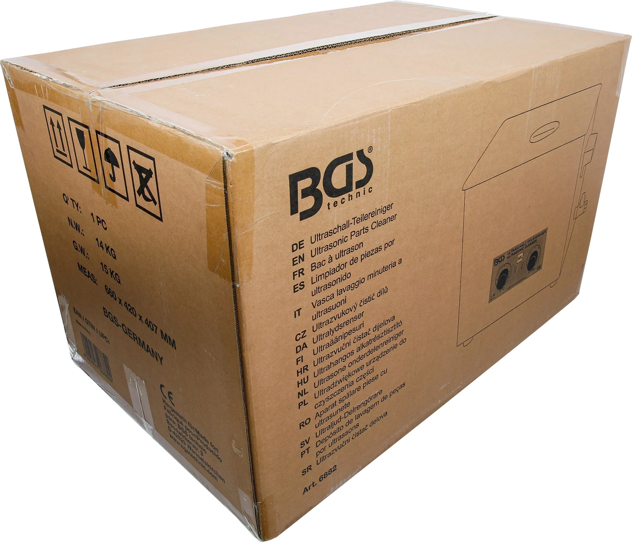 Ultraljud-Delrengörare | 30 l