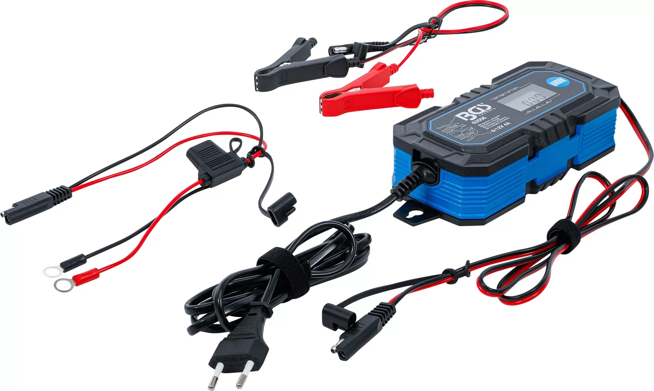 Batteriladdare Digital 6/12 Volt  4A