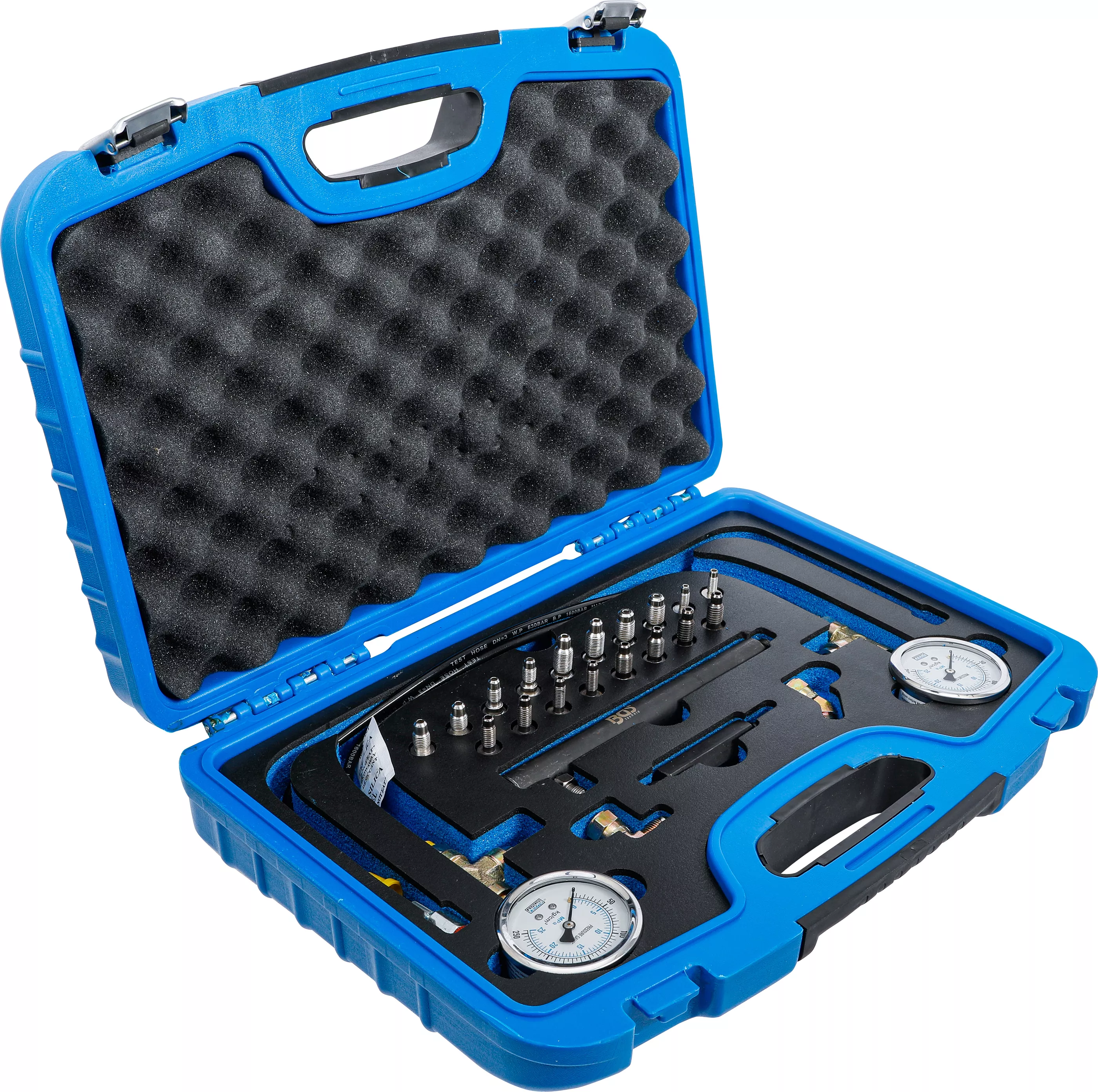 Bromstryck-testmanometer-sats