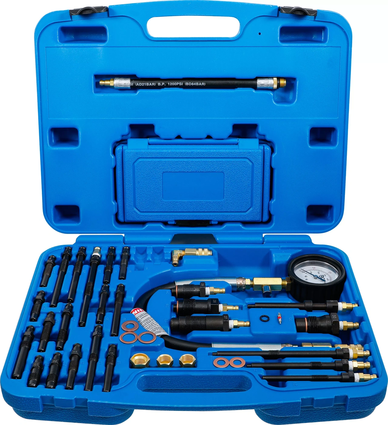 Kompressionstest-sats för Bensin- och Dieselmotorer