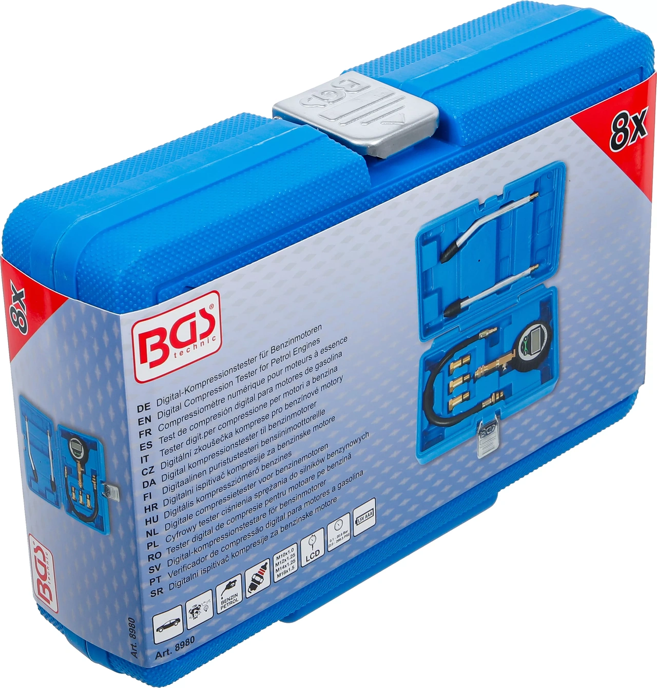 Digital-kompressionstestare för bensinmotorer