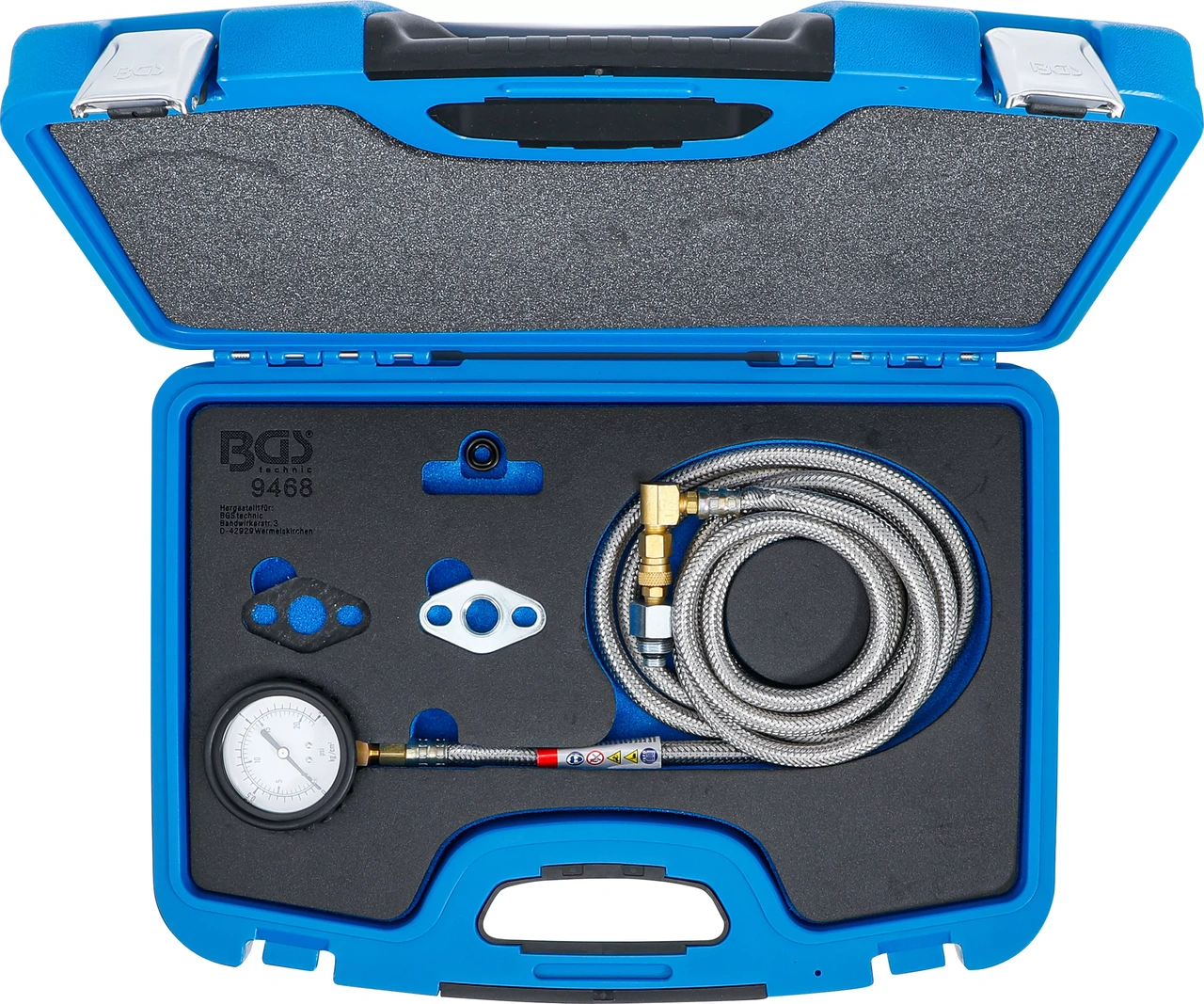 Avgas-Mottryck-Testare