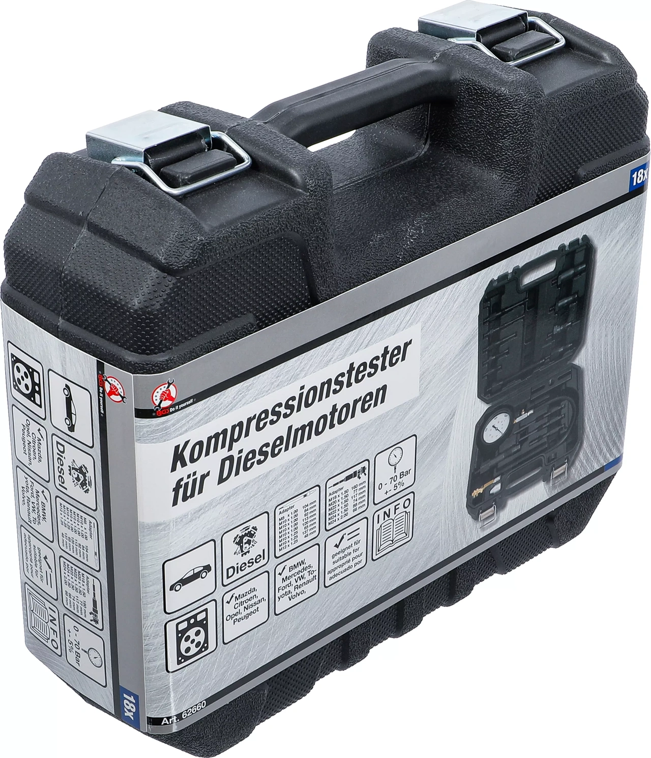 Kompressionstestare för Dieselmotorer