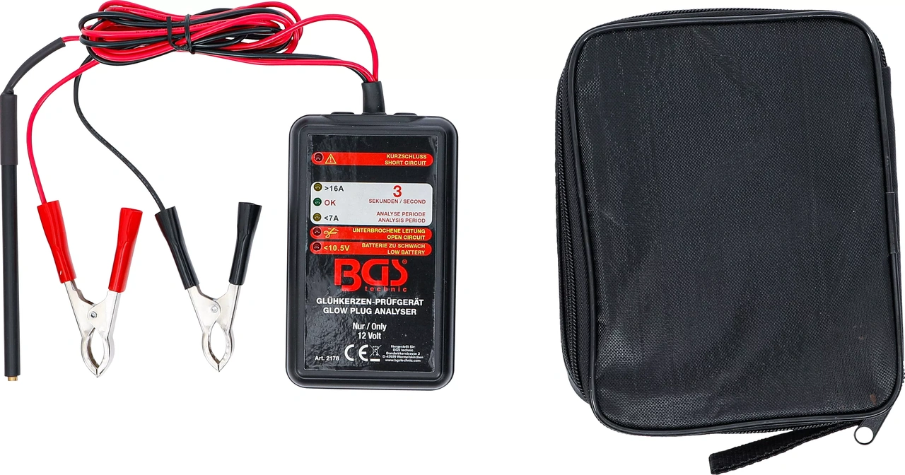 Glödstiftsprovare 12Volt