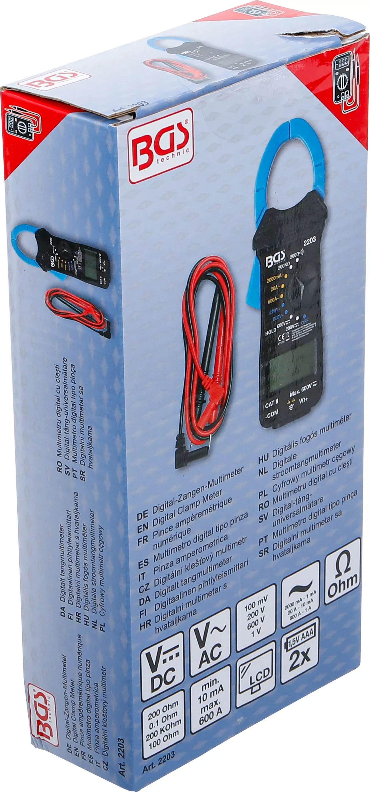 Digital strömtång/multimeter