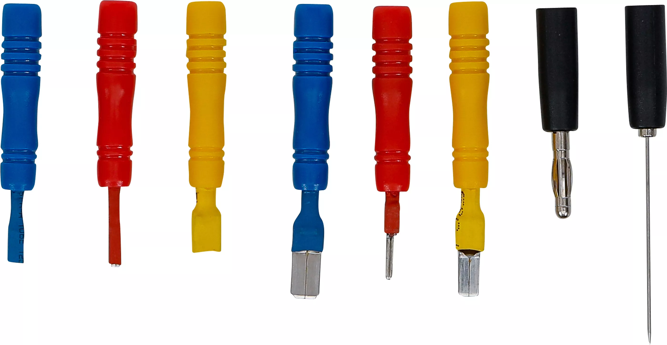 Mätspetssortiment 6-24V 16-delar